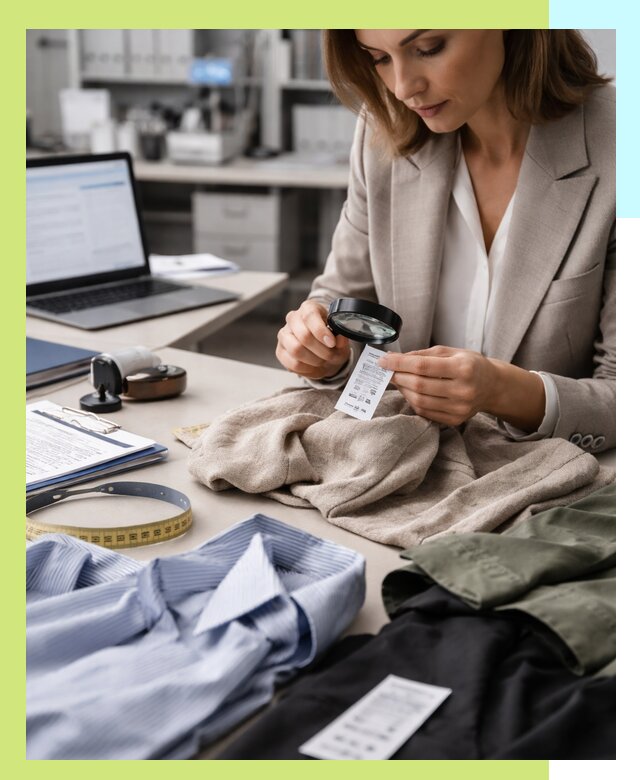 Сертификация одежды и текстиля в Азнакаеве, быстрая экспертиза