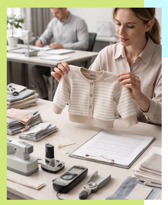 Сертификация детской одежды и текстильных изделий в Азнакаеве