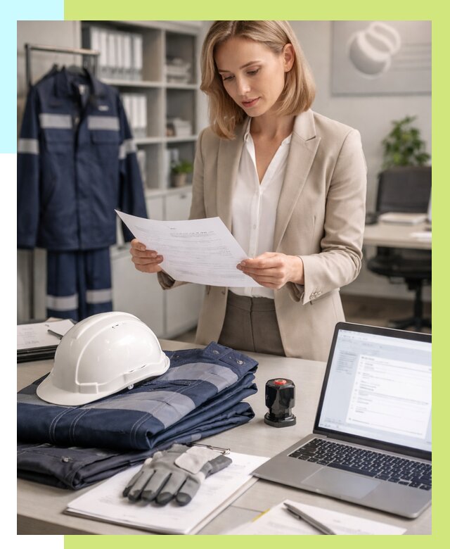 Сертификация спецодежды в Азнакаеве от 7183 р. | Алешин-Знк