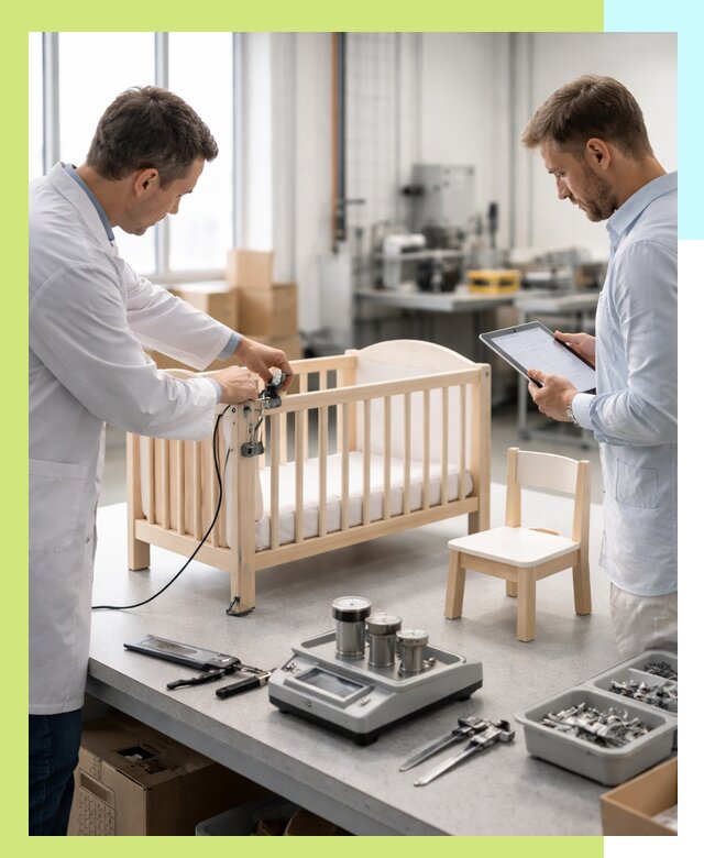 Сертификация детской мебели и проверка безопасности в Азнакаеве