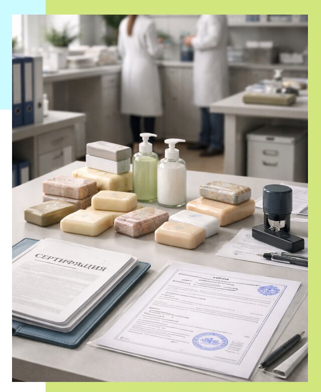 Сертификация мыла и сертификат на мыло в Азнакаеве от 12314 | Алешин-Знк