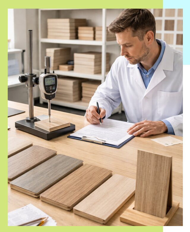 Сертификация ламината с испытаниями и оформлением документов в Азнакаеве