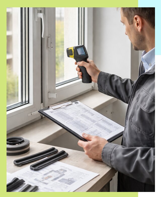 Сертификация окон в Азнакаеве: испытания, сертификаты, декларации