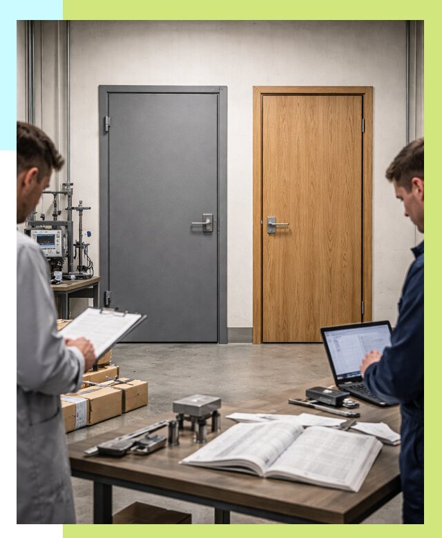 Сертификация дверей в Азнакаеве от 8210 р. под ключ | Алешин-Знк