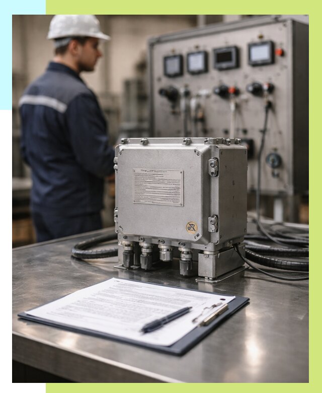 Сертификация взрывозащищенного оборудования в Азнакаеве от 35917 р. | Алешин-Знк