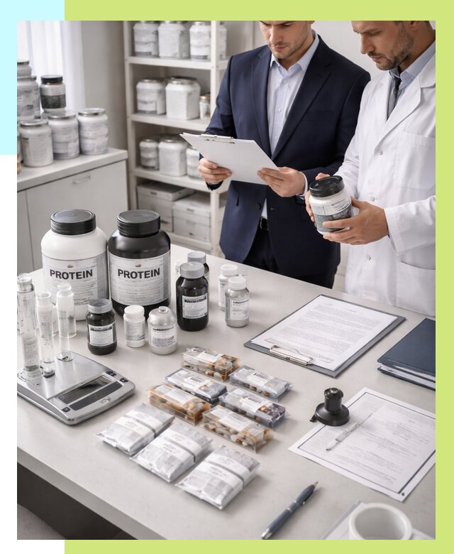 Сертификация спортивного питания в Азнакаеве от 15393 р., Алешин-Знк