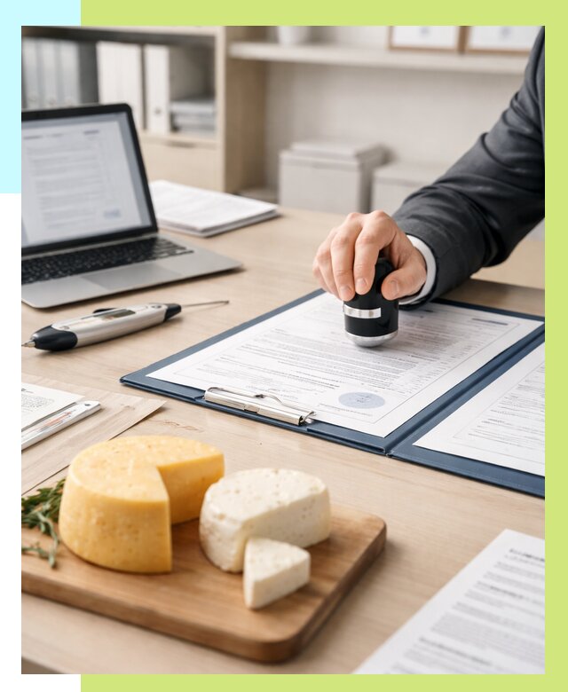 Сертификация сыров в Азнакаеве от 15393 р | Сертификат на сыр Алешин-Знк