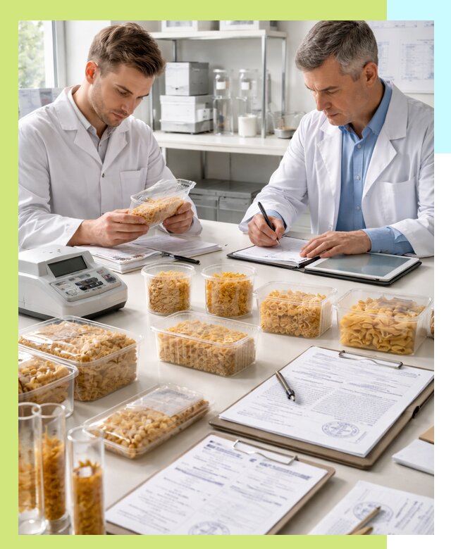 Сертификация макаронных изделий и технологической документации в Азнакаеве