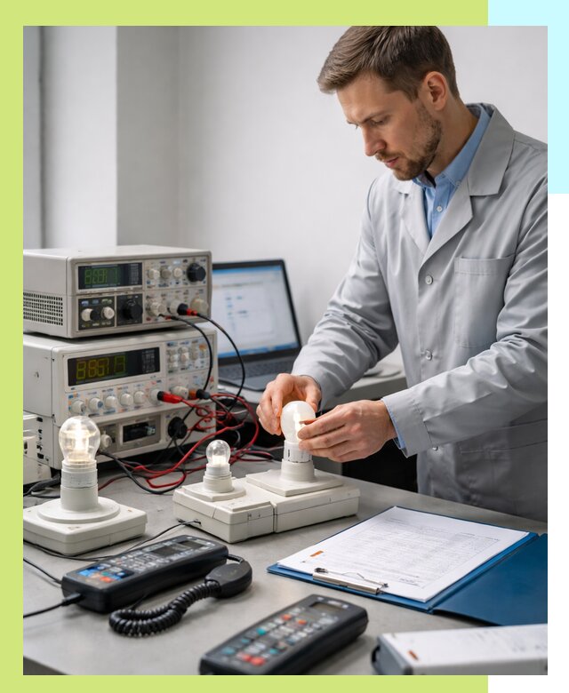 Сертификация ламп и светильников в Азнакаеве по нормативам