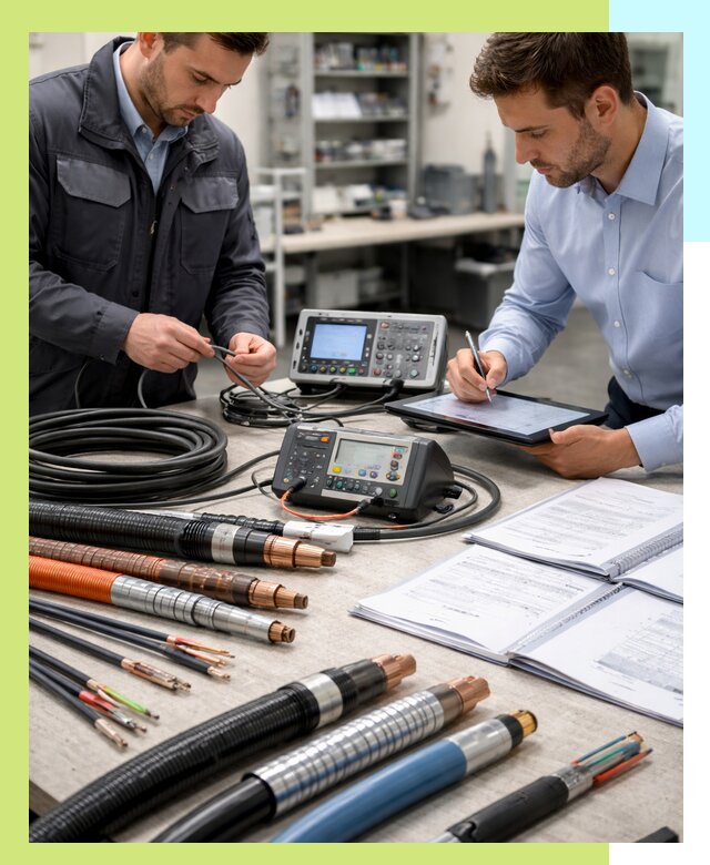 Сертификация кабеля и электропроводки в Азнакаеве под ключ