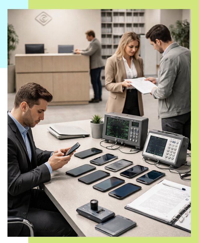 Сертификация телефонов в Азнакаеве от 25655 р. под ключ | Алешин-Знк