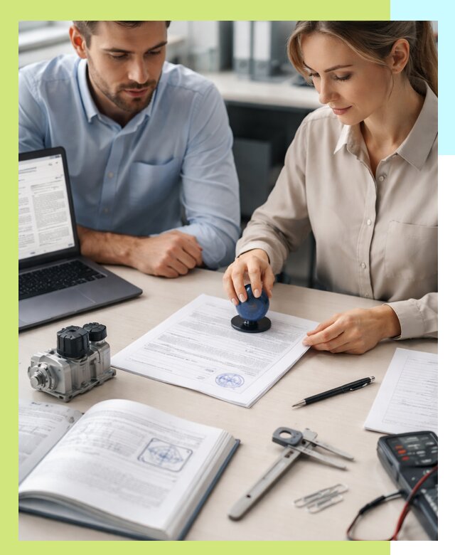 Выдача паспорта изделия и техническая экспертиза продукции в Азнакаеве