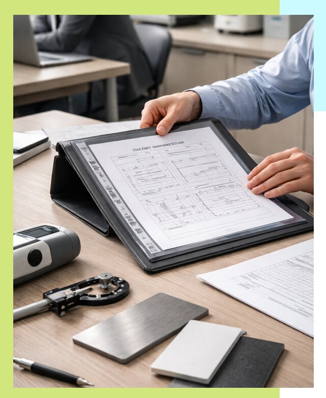 Оформление паспорта материала для продукции в Азнакаеве