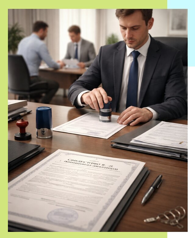 Оформление свидетельства о государственной регистрации в Азнакаеве