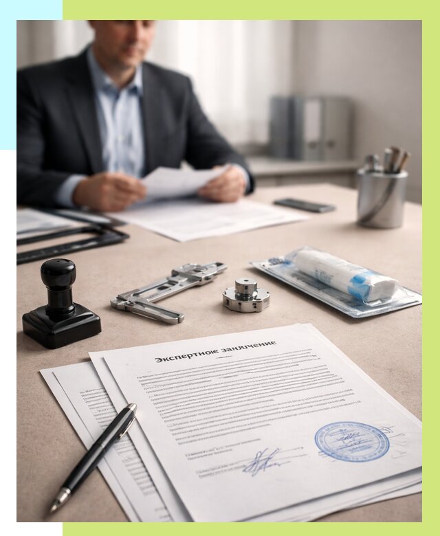 Экспертное заключение на продукцию в Азнакаеве от 8723 р. | Алешин-Знк