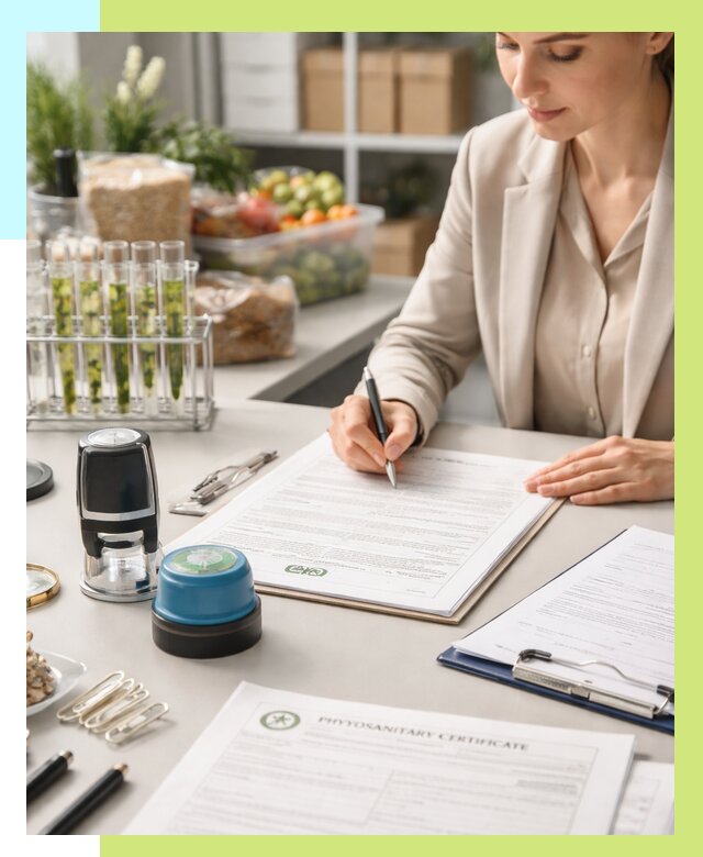 Фитосанитарный сертификат оформить в Азнакаеве от 4618 р. | Алешин-Знк