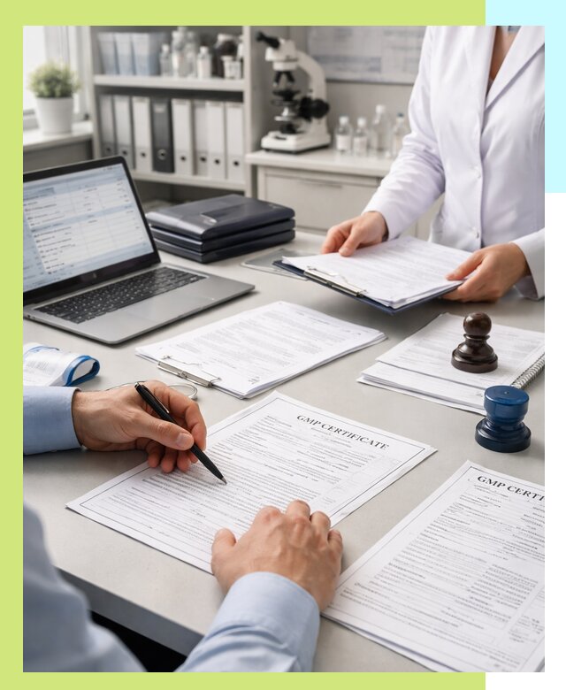 Оформление сертификата GMP в Азнакаеве для фармпроизводства