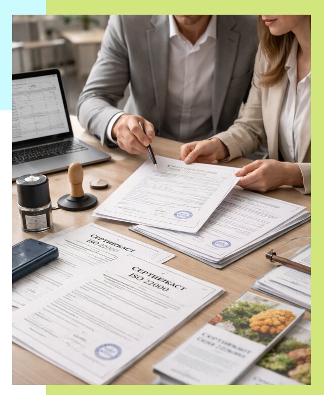 Сертификат ISO 22000 в Азнакаеве от 41048 р. под ключ | Алешин-Знк