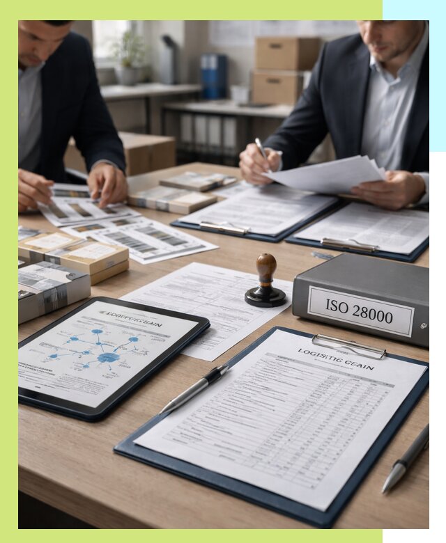 Получение сертификата ISO 28000 по безопасности цепи поставок в Азнакаеве